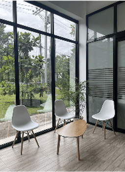 California, USA office interior
